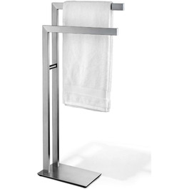 Підставка для рушників ZACK 'LINEA', нержавіюча сталь, матова, 80.0 x 15.0 x 38.5 см