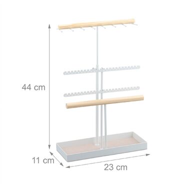 Підставка для прикрас Relaxdays з регульованою висотою, Т-подібної форми