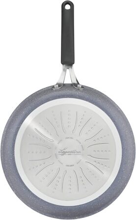 Сковорода Lagostina Tempra Mineral з антипригарним покриттям, діаметр 28 см, ручки з силікону, ефект каменю, для всіх типів плит