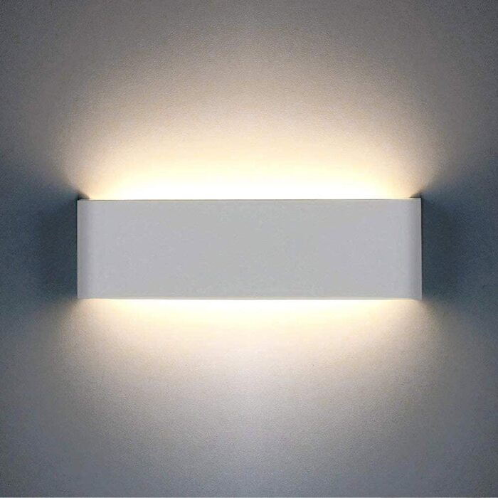 Настінний світильник Lightess світлодіодний 12 Вт IP44 білий