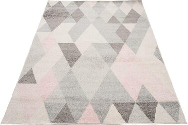 Килим для дитячої кімнати Carpeto Rugs 140х190 см рожево-сірий