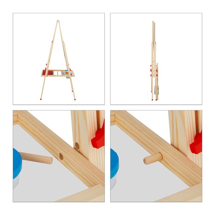 Дитячий столик Relaxdays зі шкідкою