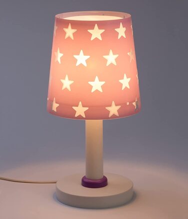 Настільна приліжкова лампа з зірками для дітей