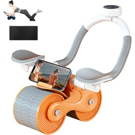 Колесо для преса Umikk Wheels Roller з автовідскоком 4D з таймером помаранчеве