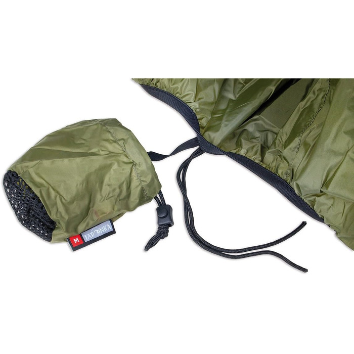 Водонепроникний чохол від дощу для рюкзаків - Невеликий розмір рюкзака - Зі шнурком і стопором для шнура - Сумка для речей в комплекті (XXL (80-100 літрів), Cub)