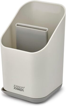 Організатор для ножів та столових приборів Joseph Joseph Duo для кухонної раковини, сірий пластик