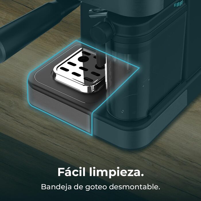 Еспресо-машина Cecotec Power Espresso 20: еспресо, капучіно, холодний кофе, 20 Bar, професійна якість