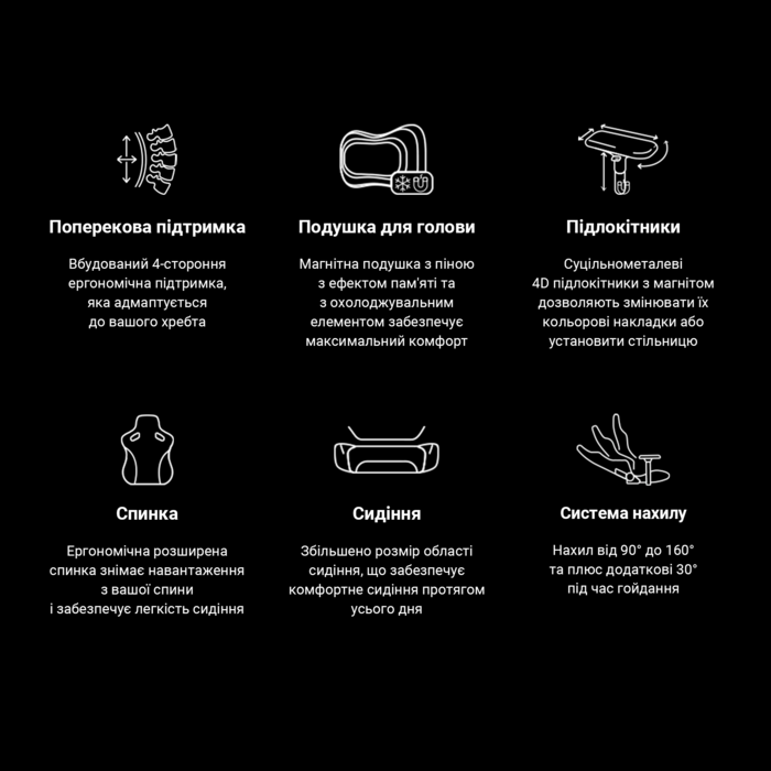 Крісло ігрове Anda Seat Kaiser 3 White Size XL