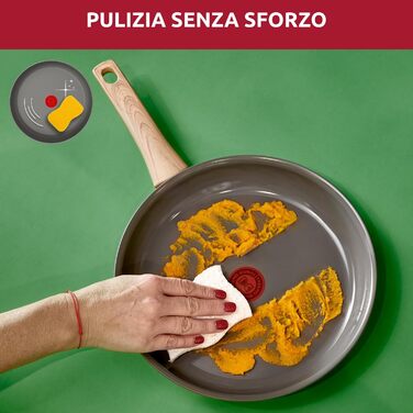 Сковорода Lagostina Vivissima 20 см з керамічним покриттям, для всіх типів плит, включаючи індукцію
