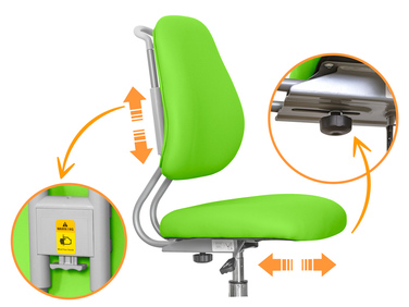 Дитяче крісло ErgoKids Mio Ergo Green (арт.Y-507 KZ)