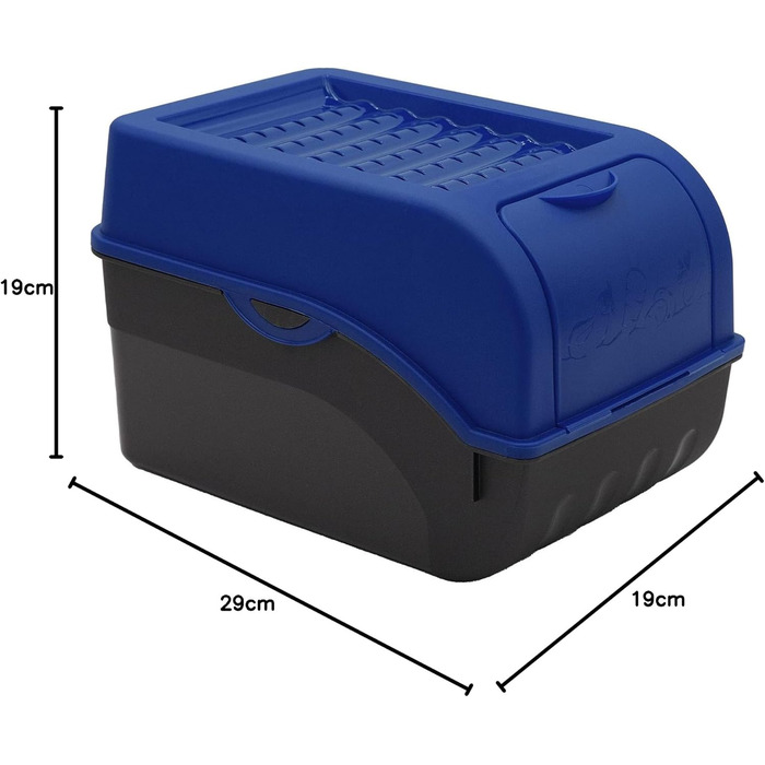 ARTECSIS Коробка для зберігання картоплі, білий колір, набір 2 шт. | Організатор для овочів з кришкою, 4 кг, з наліпками