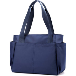 Жіноча Дорожня сумка BlesMaller, сумка для покупок, водонепроникна сумка через плече, спортивна сумка через плече, жіноча сумка для покупок, для дівчаток, ручна поклажа, сумка для покупок на вихідні ( (синій)