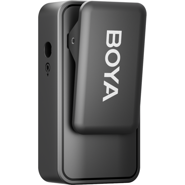 Бездротовий петличний мікрофон BOYA BY-V35 TRS for camera Black