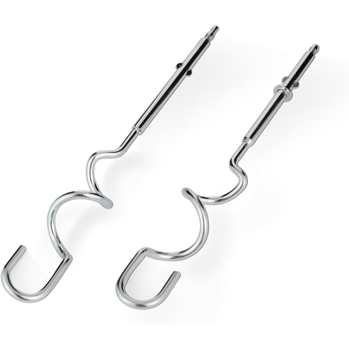 Міксер Grunkel AM-350TURB05BOWL з 5 швидкостями, білий (350 Вт) - з чашею та набором насадок для замішування та збивання