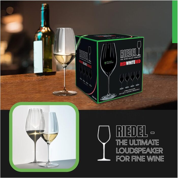 Набір келихів Riedel Performance Syrah (2 шт.), кришталеве скло, преміум-якість, машинне виробництво