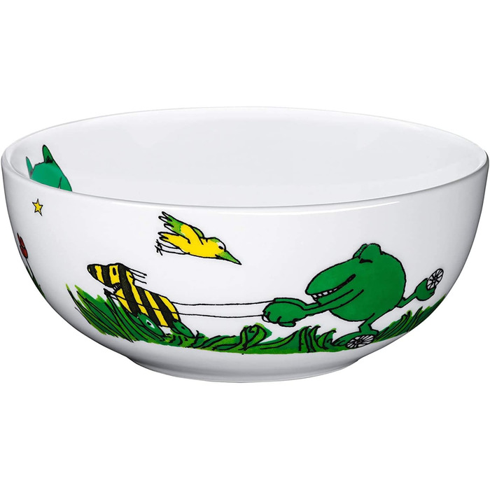 Персоналізований набір дитячого посуду Janosch WMF (6 предметів) з гравіюванням імені - комплект миски та тарілки. Ідеальний подарунок на Різдво для дітей