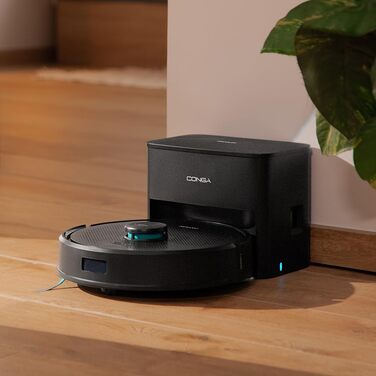 Робот-пилосос Cecotec Conga Y70 з лазерною навігацією, 20000 Па, акумулятор 4500 мАг, силіконова щітка для тварин, площа прибирання до 180 м²