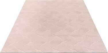 Килимок для ванної кімнати Taracarpet, зелений з листям, 80x150 см, антиковзаючі, миючий, для ванни та душу