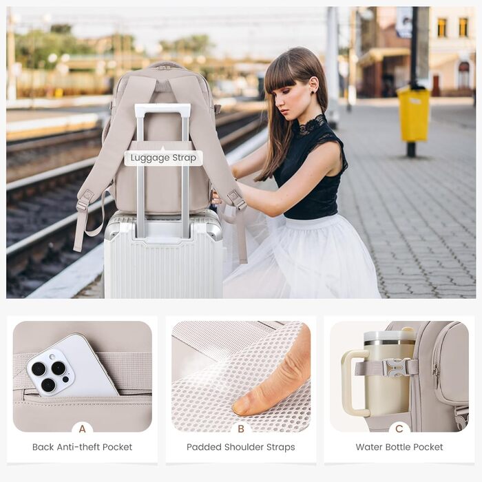 Рюкзак LOVEVOOK для подорожей: 40L, 17.3