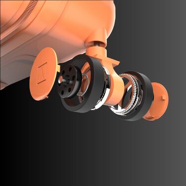 Набір валіз NUMADA Upfly T10 ABS: 3 шт. (55x40x20, 66x44x26, органайзер). Міцний та надійний багаж.