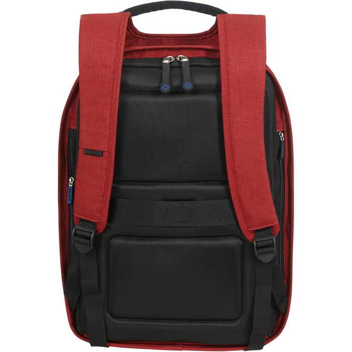 Рюкзак для ноутбука Samsonite Securipak 15,6 - 44 см, 17 л, Сірий/Червоний