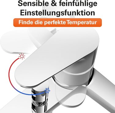 Змішувач для ванни EISL CLAUDIO з душовим підключенням, хром, однорідний, NI023CALCR