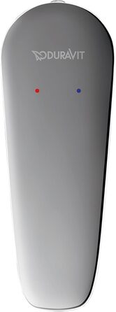 Змішувач для ванної кімнати Duravit B.1, висота виливу 110 мм, керамічна картридж, хром (з комплектом для зливу з тягою)