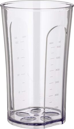 Ручний блендер Caso HB 1000 Design з занурювальним блендером, віночком, мірним стаканом і контейнером, 1000 Вт, алюміній, сріблястий, чорний