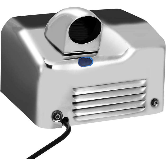 Електричний сушар для рук автоматичний, високошвидкісний, нержавіюча сталь, 2300W, настінний монтаж, сушка за 8-10 секунд, для комерційних туалетів