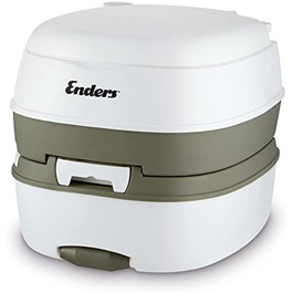 Туалет хімічний портативний MH-Online Deluxe з зручною висотою сидіння та знімним баком 17 л