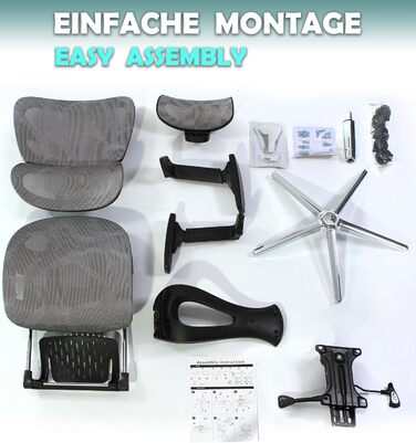 Офісне крісло Sesto Senso K80G Grey - ергономічне, з підніжкою, регульованою спинкою та підлокітниками