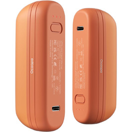 Грілки для рук OCOOPA UT2S Mini, 5200mAh, 2 шт. Магнітні електричні грілки для рук, багаторазові, для кемпінгу та активного відпочинку, подарунок Грілки для рук OCOOPA UT2S Mini, 5200mAh, 2 шт. Магнітні електричні грілки для рук, багаторазові, для кемпінгу та активного відпочинку, подарунок