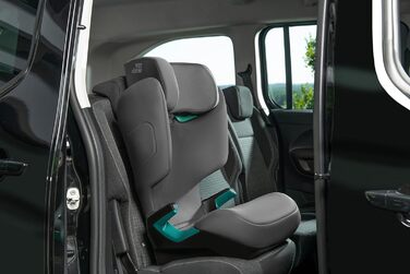 Дитяче автокрісло BRITAX RMER ADVENTURE PLUS 2, для дітей від 100 - 150 см (i-Size), 3,5 - 12 років, Night Blue