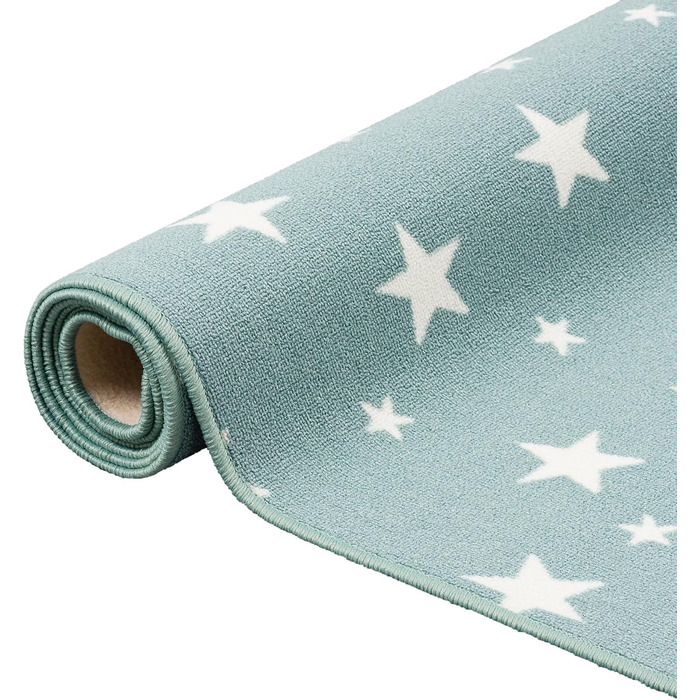 Дитячий ігровий килимок Snapstyle Stars Mint Green, 24 розміри (200х250 см)