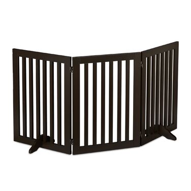 Захисний бар'єр Relaxdays коричневого кольору, 70 см