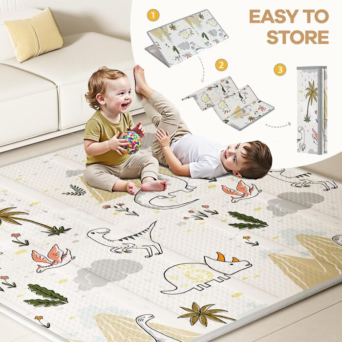 Ляльковий будиночок для малюків з матрацом, бежевий 120x120 см. Безпечний ляльковий будиночок для дитячої кімнати з дихаючим сіткою та фіксаторами.