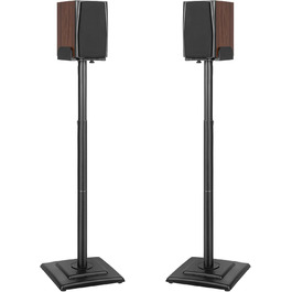 Підставка для колонок OUUTMEE, пара, до 10 кг, з кабелеуправлінням, регулювання висоти, сумісна з багатьма моделями