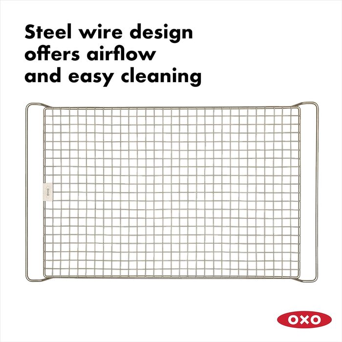 Форма для випічки OXO Good Grips 13' x 18' металева (для випікання та охолодження)