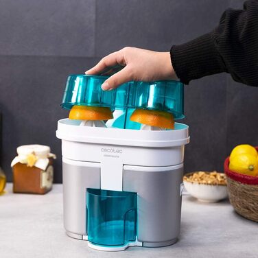 Соковитискач Cecotec Cecojuicer Zitrus Turbo - 90W, 500 мл, BPA-Free, Легко мити