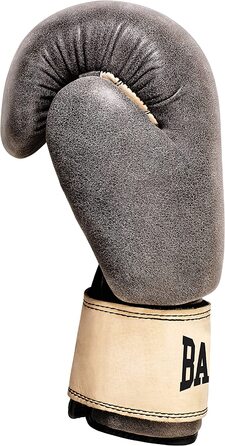 Боксерські рукавички з волової шкіри в стилі ретро для ванної кімнати з системою вентиляції I боксерські тренування, спаринги і змагання з боксу I вагові категорії 10 унцій - 16 унцій (д - 16 унцій (оз))