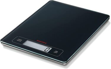 Професійні цифрові ваги Soehnle Page для ваги не більше 15 кг, цифрові кухонні ваги з великою поверхнею для зважування і тарою, зручна побутова вода
