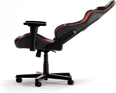 Ігрове крісло DXRacer FORMULA L, шкіра ПВХ, чорний/червоний