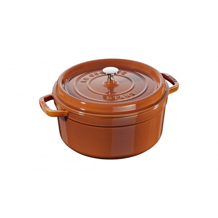 Кокотниця кругла 26 см, кориця Staub