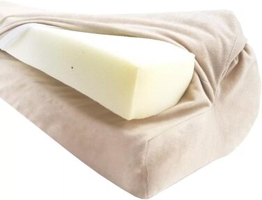 Захист для ліжечка дитячого бортик-подушка від випадання (120 см, Бежевий)