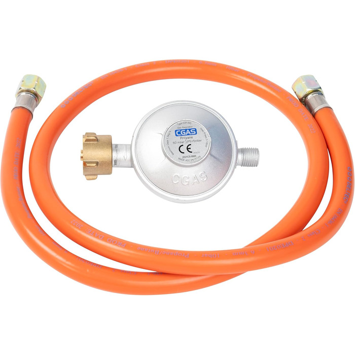 Газовий обігрівач Güde GGH 4200 K (4200 Вт, 3 режими, Piezo-запалювання, мобільний, 50 мбар, керамічні нагрівальні елементи, термозахист, 4 колеса, шланг та регулятор в комплекті)