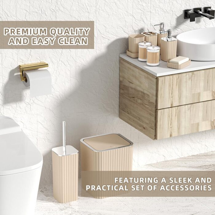 Набір аксесуарів для ванної кімнати, 25 предметів, салатовий, з душовою завісою та килимками