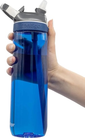 Спортивна пляшка Contigo Ashland 0.72 л, Monaco Blue (2191379), Monaco Blue, 720