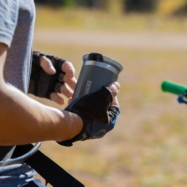 WACACO Octaroma Lungo: вакуумний термос для кави, 180 мл, сірий, з кришкою