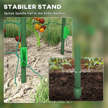 Велика арка для підтримки рослин, сітка від птахів, легка установка, метал, 43 x 182 x 183 см