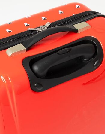 Валіза Diney Minnie Moue для дорослих і дітей варіанти для маленьких, середніх або великих ручних сумок в салоні жіночий візок для подорожей з червоною твердою оболонкою (L)